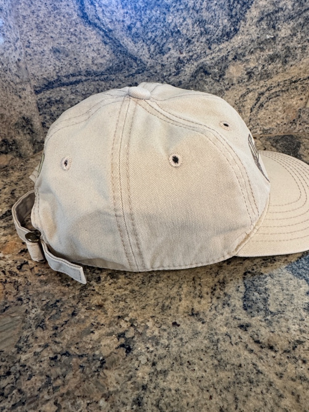 LALALAND Embroidered Baseball Cap - Beige - Picture 4 of 6
